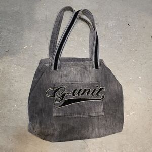 Vintage G-Unit Black Denim Tote Bag